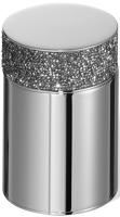 Баночка с крышкой d.6.5*h9.8 Decor Walther 0933700 хром/кристаллы Swarovski