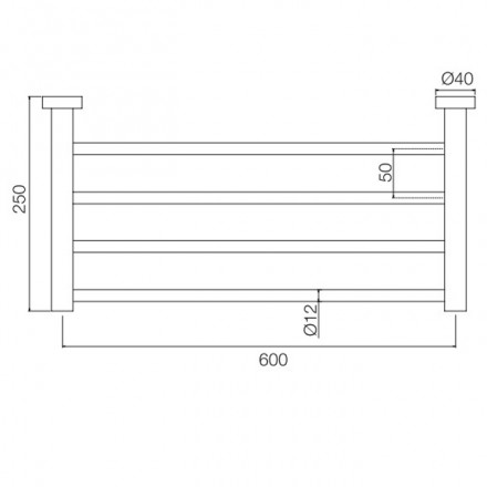 Полотенцедержатель Fima Carlo Frattini Rotola F6002/3CR