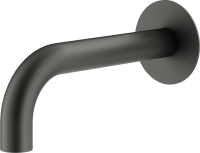 Излив Plumberia Selection Ixo SPT0058GR для ванны, матовый графит