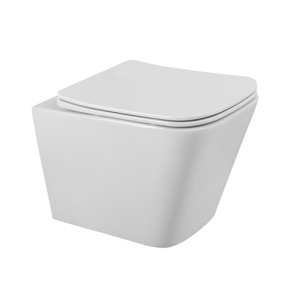 сиденье для унитаза belbagno bb2322sc с микролифтом, белое