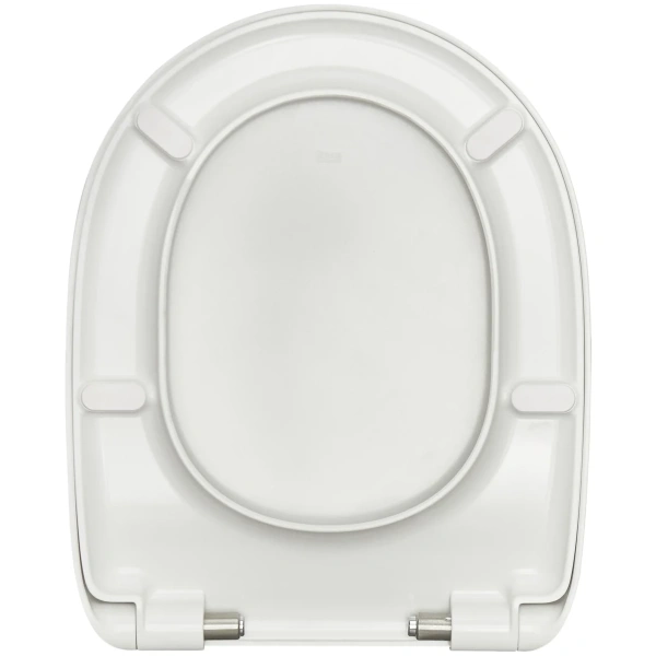 сиденье для унитаза roca debba round zru9307607 с микролифтом, белое